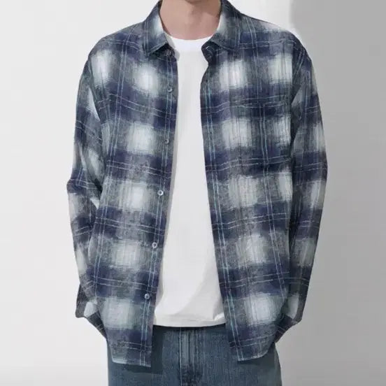 [BUNJANG] System Homme 26SS Soft Brushed Check Shirt / 시스템옴므 26ss 소프트 브러시드 체크 셔츠 팝니다