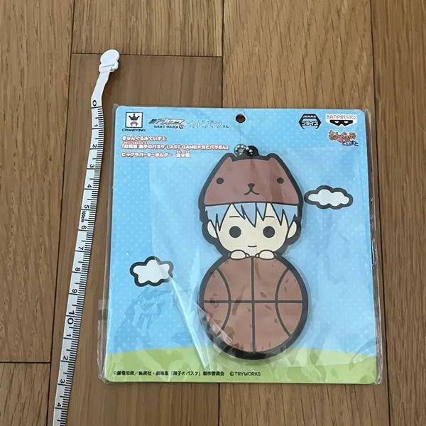 [BUNJANG] Kuroko's Basketball x Capybara Collaboration Rubber Strap Keychain (Sealed) / (미개봉) 쿠로코의 농구 러버스트랩 키링 카피바라 콜라보