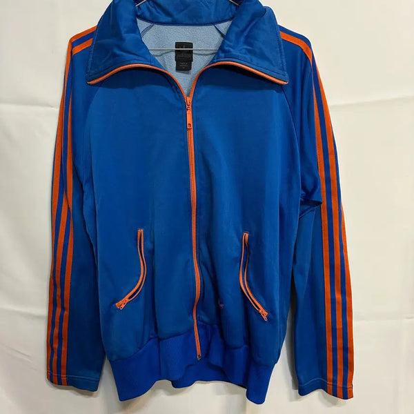 [BUNJANG] Adidas Brazil Track Top Blue/Orange M / 아디다스 브라질 트랙탑 블루/오렌지 M(95사이즈)