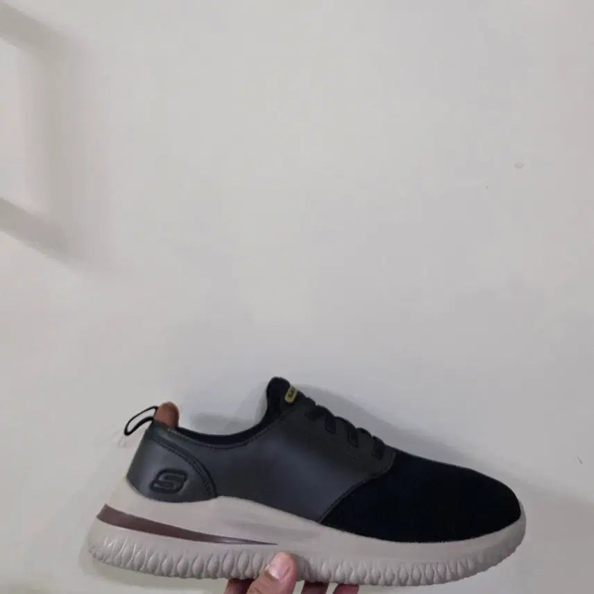 [BUNJANG] Skechers Delson 3.0 Mooney Classic Fit Slip-On Charcoal Black / [275] 스케쳐스 델슨3.0무니 클래식핏 슬립온 차콜블랙ㅡ단종매물최저가