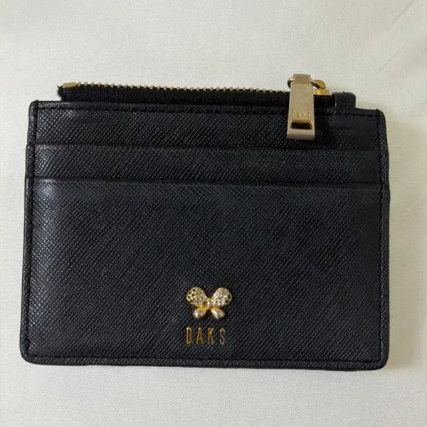 [BUNJANG] Daks Women's Leather Wallet with Butterfly Embellishment / (급처) 닥스 여성지갑 (네고 문의 번톡)