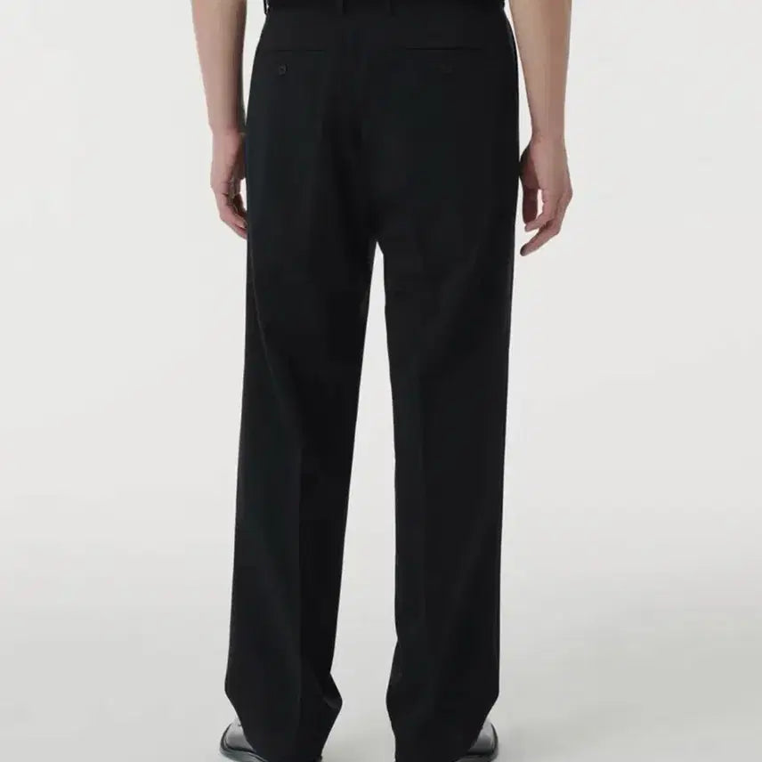 [BUNJANG] Mutestandard Black Wide Slacks (Size 27) / 무탠다드 블랙 와이드 슬랙스(27)