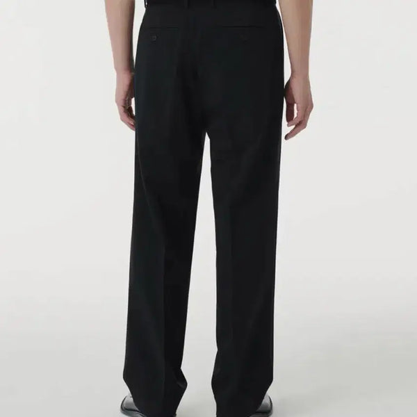 [BUNJANG] Mutestandard Black Wide Slacks (Size 27) / 무탠다드 블랙 와이드 슬랙스(27)