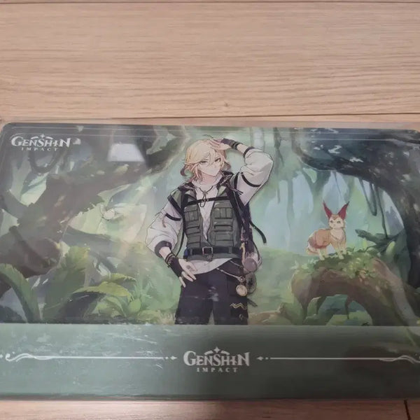 [BUNJANG] Genshin Impact Kaveh National Geographic Collaboration Illustration Acrylic Frame (Sealed) / 미개봉) 원신 카베 네셔널지오그래픽 콜라보 기념 일러스트 아크릴 액자