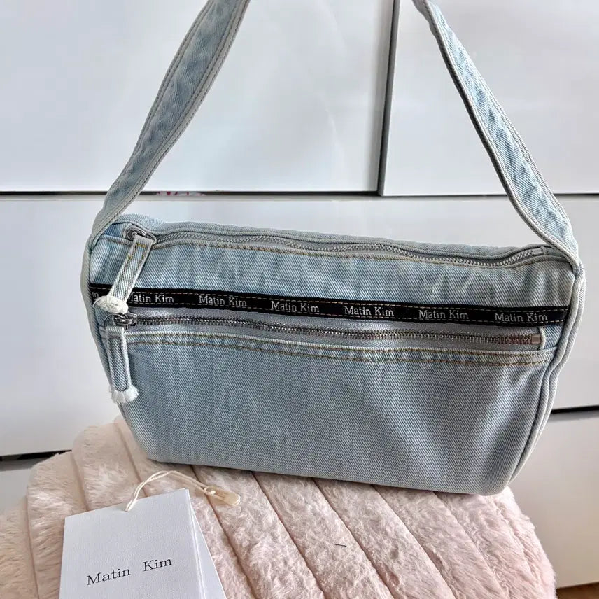 [BUNJANG] Matin Kim Denim Shoulder Bag / 마뗑킴 데님 숄더백