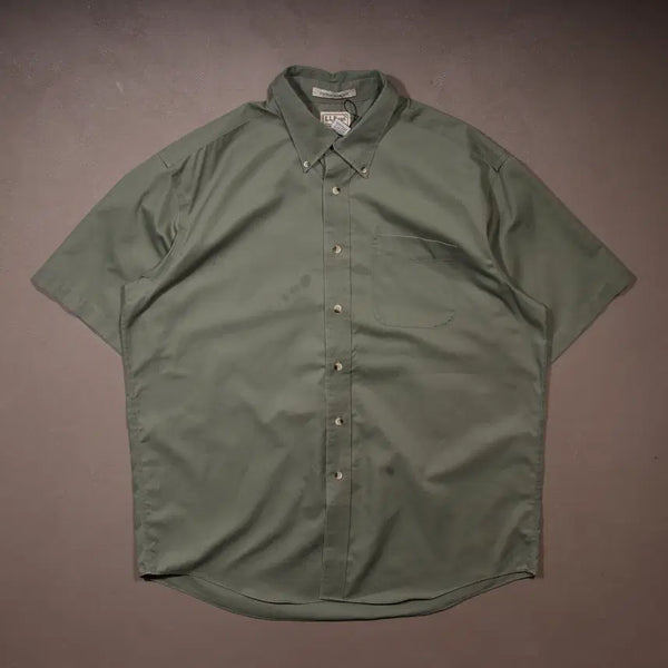 [BUNJANG] L.L. Bean Short Sleeve Work Shirt / 엘엘빈 반팔 워크셔츠 A174