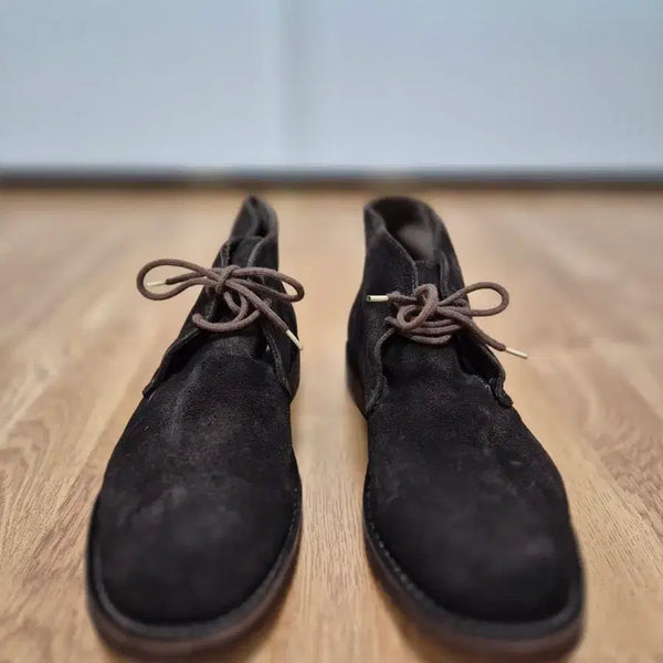 [BUNJANG] Pantofola d'Oro Choco Suede Chukka Boots Size 42 (Unused) / 판토폴라 도르 초코 스웨이드 처카 부츠 42(미사용제품)