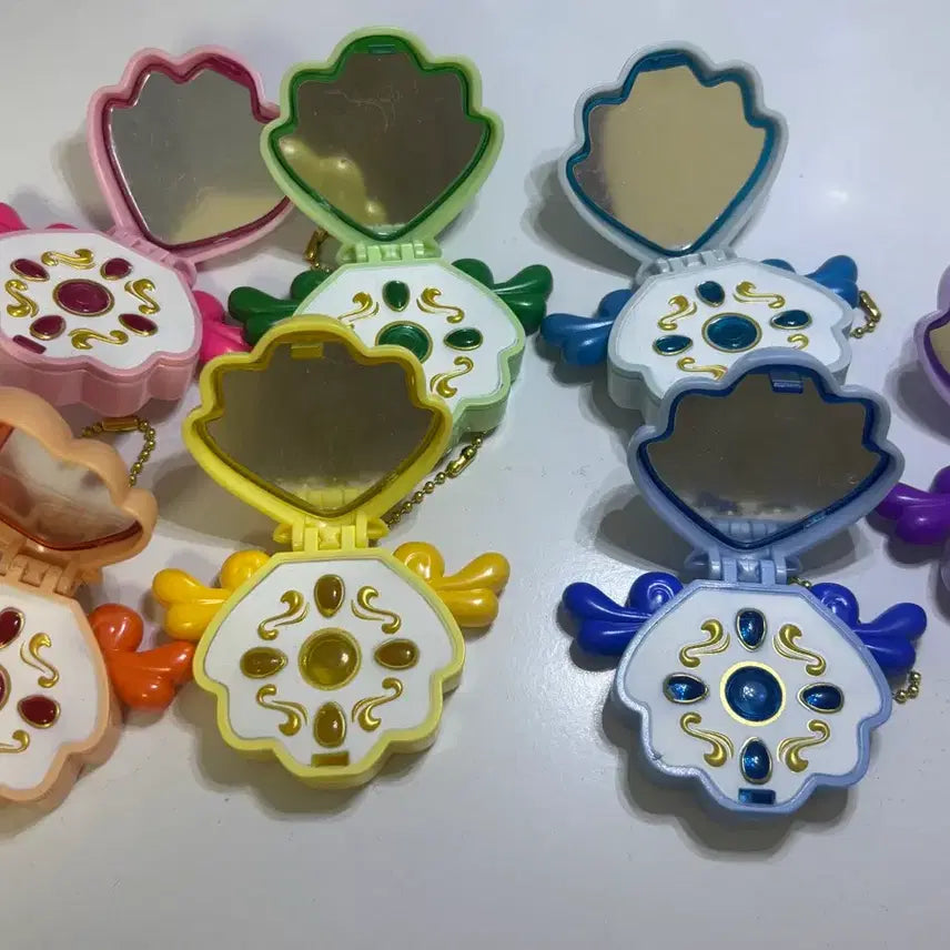 [BUNJANG] Peach Peach Pitchy Compact Mirror Full Set (7 Types) / 피치피치핏치 컴팩트 미러 7종 전종 세트 판매합니다