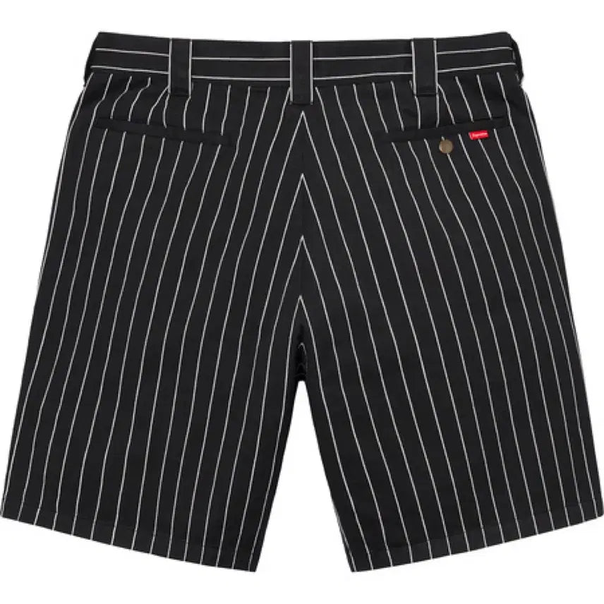 [BUNJANG] Supreme Work Shorts Black Stripe 32 / 슈프림 워크 쇼츠 반바지 블랙 스트라이프 32