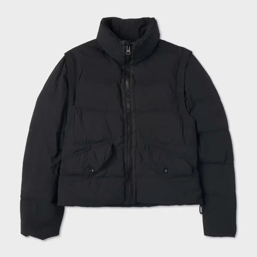 [BUNJANG] Ten C Austral Down Vest Jacket Padded Black (46) / 텐씨 오스트랄 다운 베스트 재킷 패딩 블랙(46)