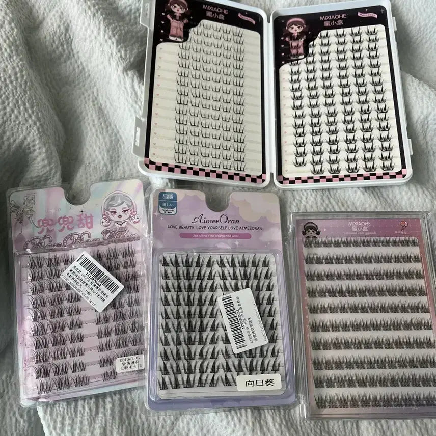 [BUNJANG] Bundle Set False Eyelashes / (일괄) 속눈썹