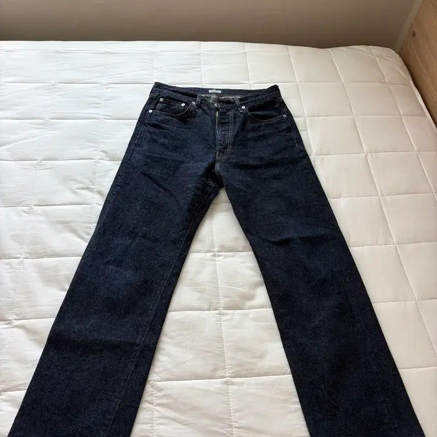 [BUNJANG] Woodb 5p Selvage Indigo Denim Size 1 / 우드비 5p 셀비지 인디고 1사이즈
