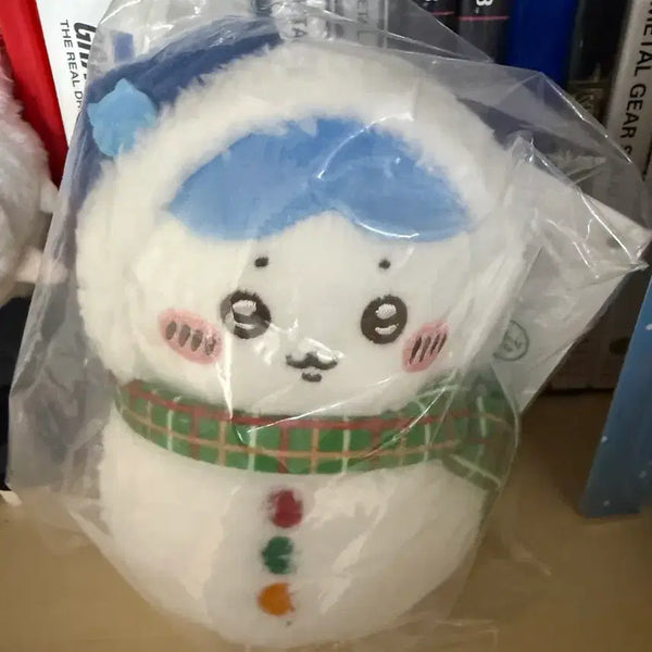 [BUNJANG] Hachiwara Snowman Plush / 하치와레 눈사람 인형