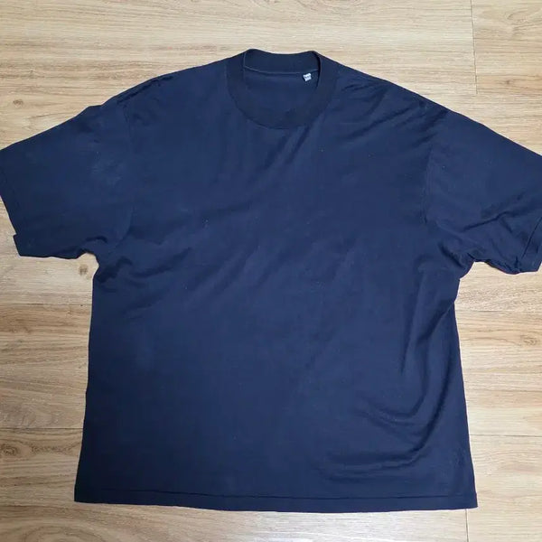 [BUNJANG] Kaptain Sunshine Suvin Cotton Tube T-Shirt Navy / 42size택포7만)캡틴선샤인 수빈코튼 튜브 반팔 네이비