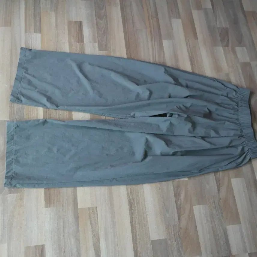 [BUNJANG] Summer Wide Leg Trousers (Size 55-66) / 와이드여름바지/55~66사이즈/새제품수준