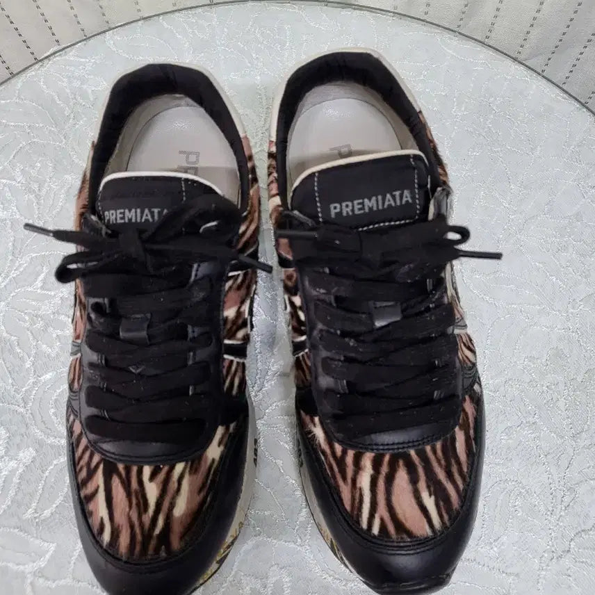 [BUNJANG] Premiata Leopard Print Sneakers / 프리미아타 호피 스니커즈