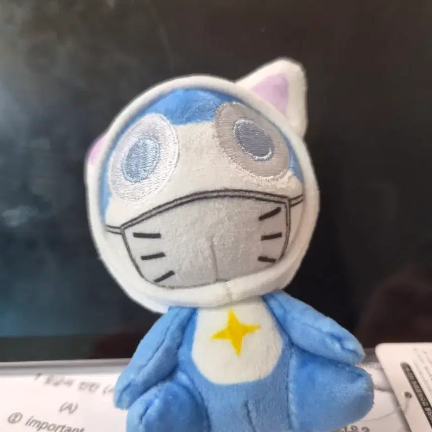 [BUNJANG] Dororo Cat Plush Keychain / 도로로 고양이 인형 키링 급처
