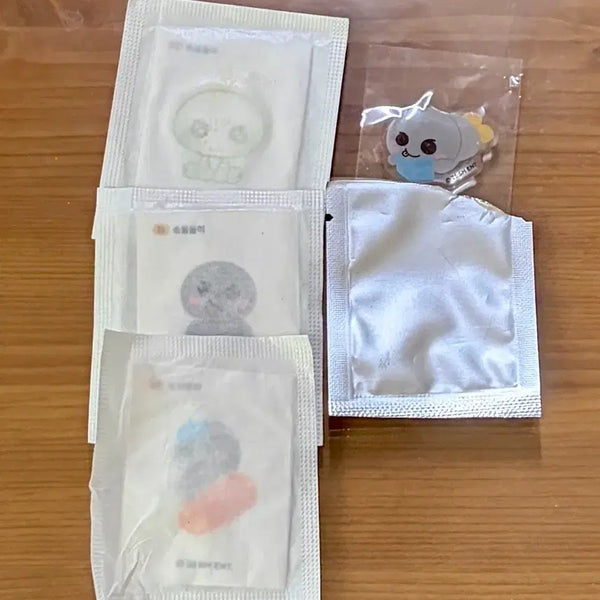 [BUNJANG] Rilaz Dragon Sticker Set (4 Types) / 리라즈 띠부씰 용돌이 4종