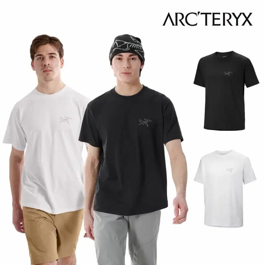 [BUNJANG] Arc'teryx Craig Logo Cotton Short Sleeve T-Shirt / (정품/QR)아크테릭스 크래그 로고 코튼 반팔 티셔츠 남녀공용