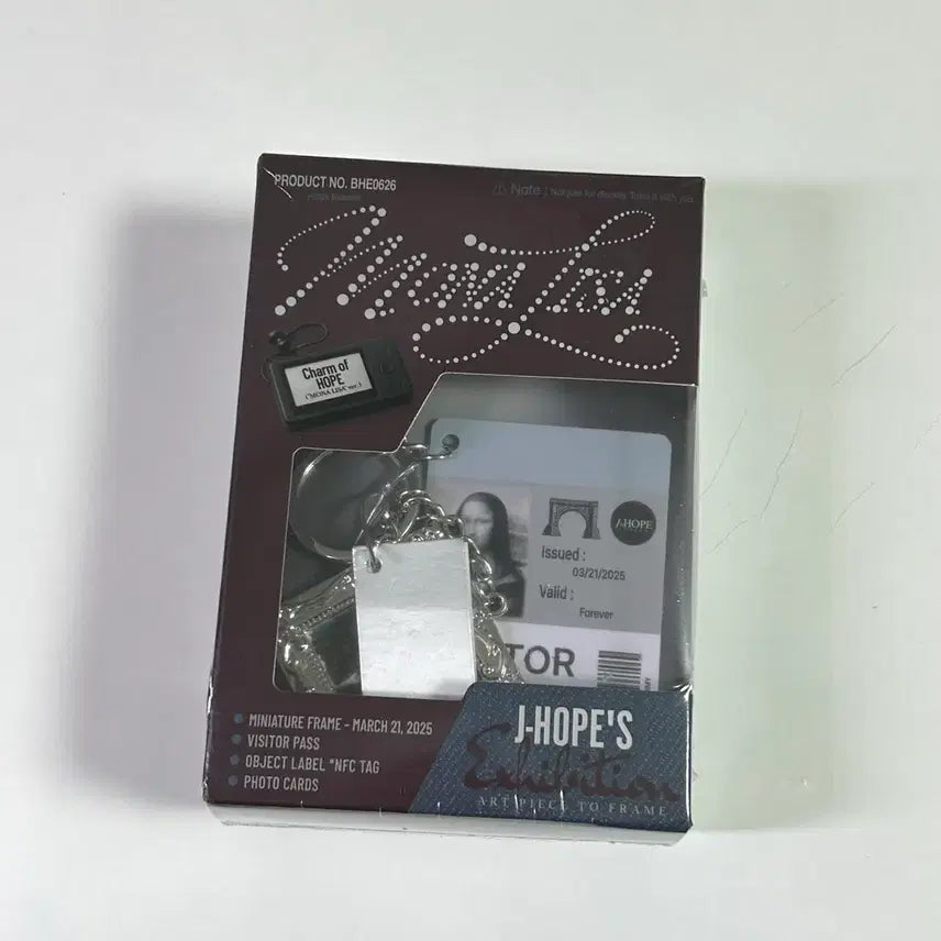 [BUNJANG] BTS J-Hope Charm of Hope Mona Lisa Ver. Photocard (Sealed) / [미개봉] 제이홉 charm of HOPE 모나리자 ver