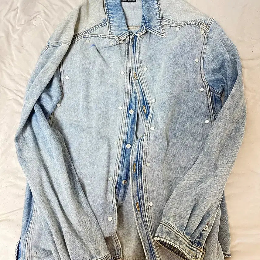 [BUNJANG] Y PROJECT Denim Jacket / 와이프로젝트 청자켓