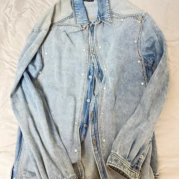 [BUNJANG] Y PROJECT Denim Jacket / 와이프로젝트 청자켓