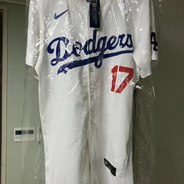 [BUNJANG] Nike LA Dodgers Shohei Ohtani Authentic Elite Player Jersey (Size 44) / 나이키 LA 다저스 어센틱 엘리트 오타니 택달린 새제품 선수용유니폼