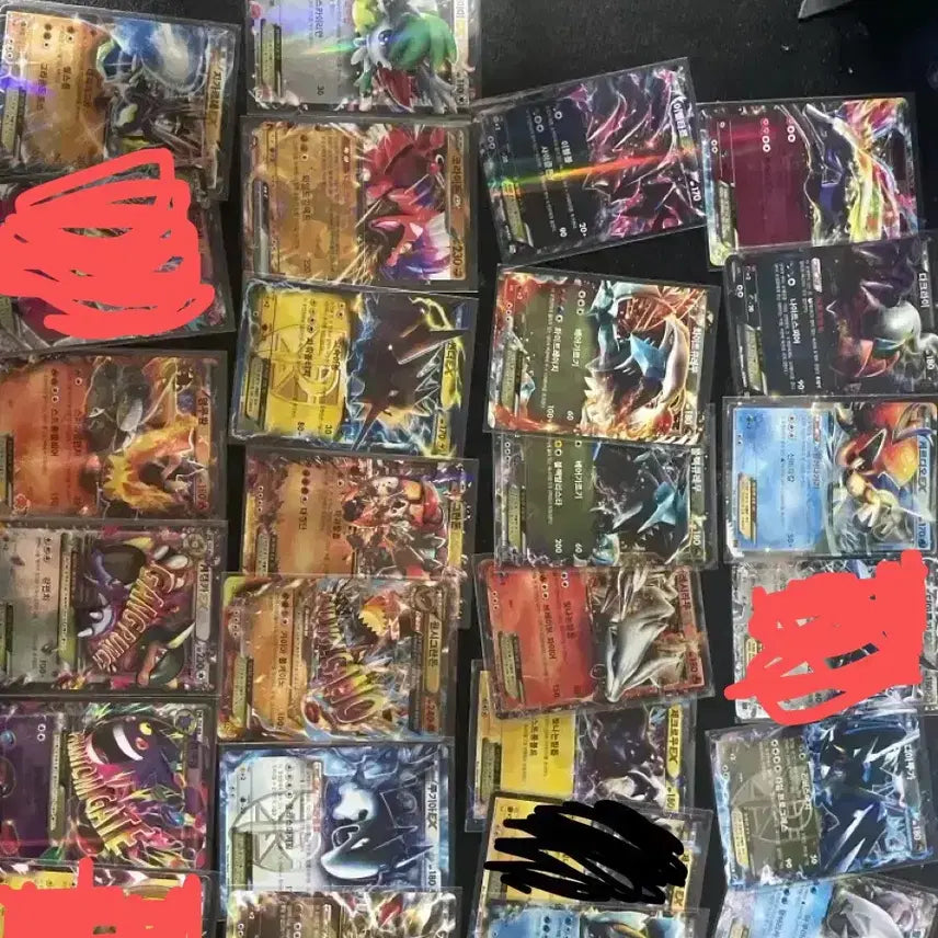 [BUNJANG] Pokemon EX Trading Cards Bundle or Split Set / 포켓몬카드 EX ㄹㅇ급처