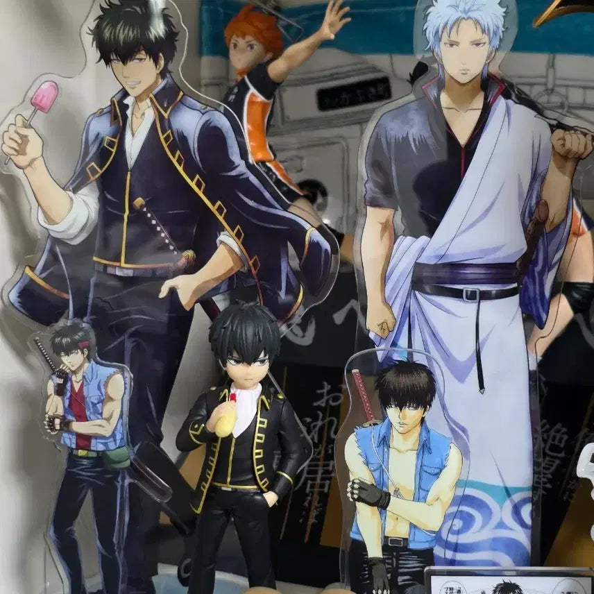 [BUNJANG] Gintama Soul Change Big Acrylic Stand Hijikata & Gintoki Set / 은혼 영혼체인지 빅아크릴 히지카타+긴토키