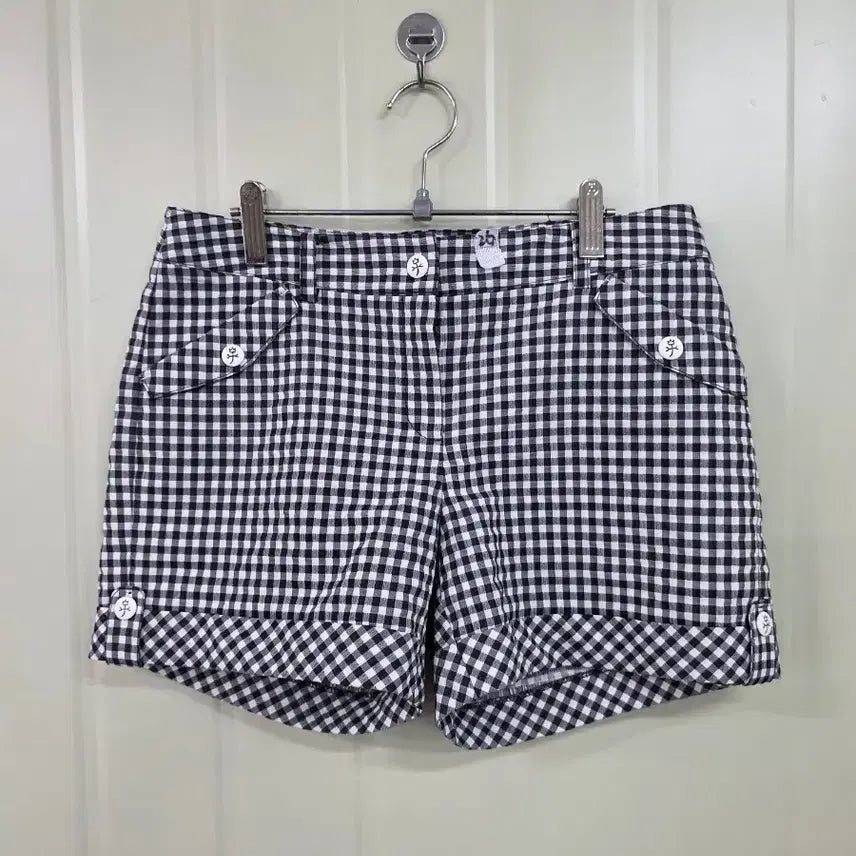 [BUNJANG] Castelbajac Golf Check Shorts Size 67 / 카스텔바작 골프 체크 반바지 67