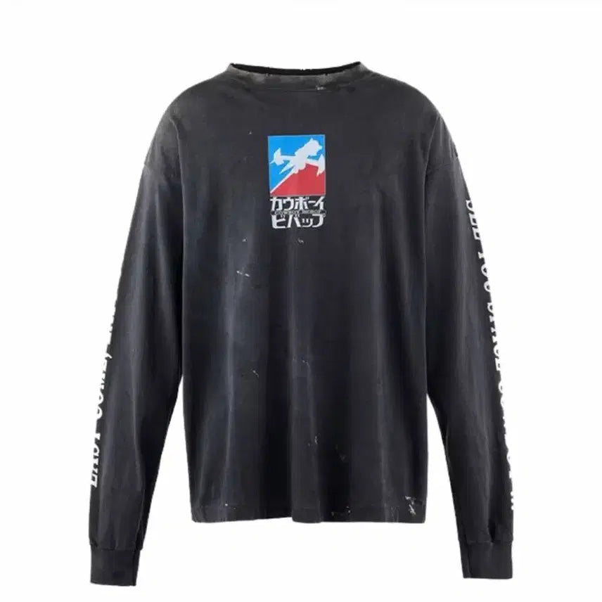 [BUNJANG] Saint Michael x Cowboy Bebop Collaboration Long Sleeve Shirt L Size / 세인트미카엘 카우보이비밥 콜라보 L사이주