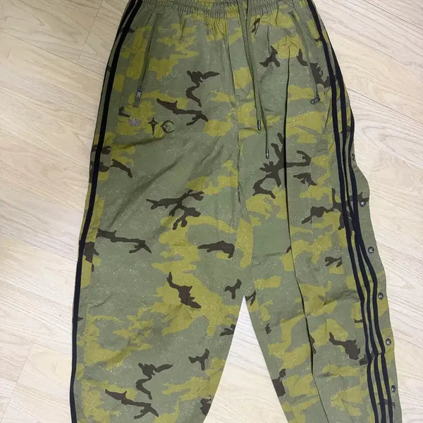 [BUNJANG] Adidas x Thug Club Track Pant Focus Olive Cream White M / 아디다스 x 떠그 클럽 트랙 팬츠 포커스 올리브 크림 화이트 M