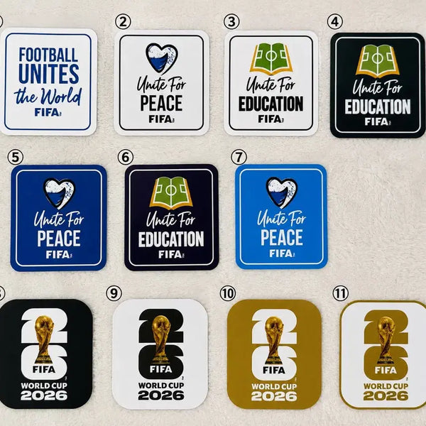 [BUNJANG] 2026 North America World Cup Patch Set (Left & Right Sleeve) / 2026 북중미 월드컵 팔패치 세트 (2개 가격)