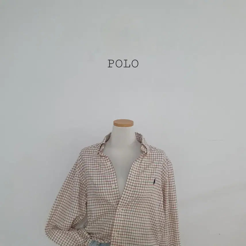 [BUNJANG] Polo Ralph Lauren Plaid Shirt / No.26061810 폴로 랄프로렌 체크 남방