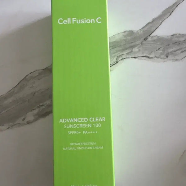 [BUNJANG] Cell Fusion C Advanced Clear Sunscreen 100 SPF50+ PA++++ 50ml / (새상품) 셀퓨전씨 어드밴스드 클리어 선크림 100 SPF50+ PA++