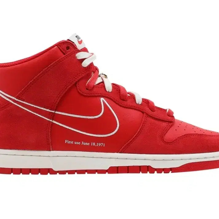 [BUNJANG] Nike Dunk High SE First Use University Red / 나이키 덩크 하이 SE 퍼스트 유즈 유니버시티 레드