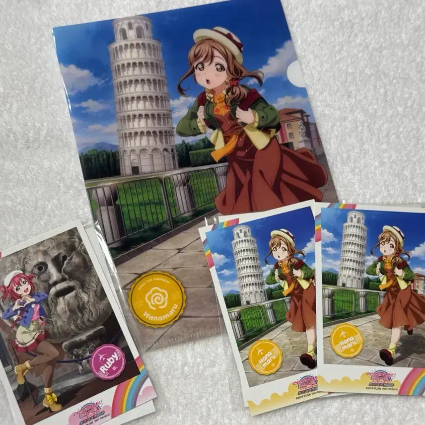 [BUNJANG] Love Live! Sunshine!! The Movie Limited Edition Clear File & Cards (Hanamaru, Ruby) / 러브라이브 선샤인 극장판 하나마루