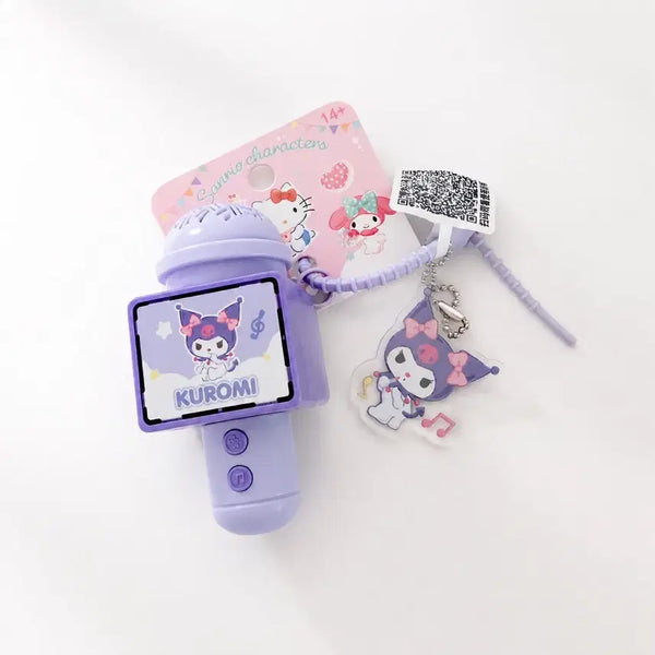 [BUNJANG] Sanrio Kuromi Microphone Keychain (New) / 산리오 쿠로미 마이크 키링(새상품)