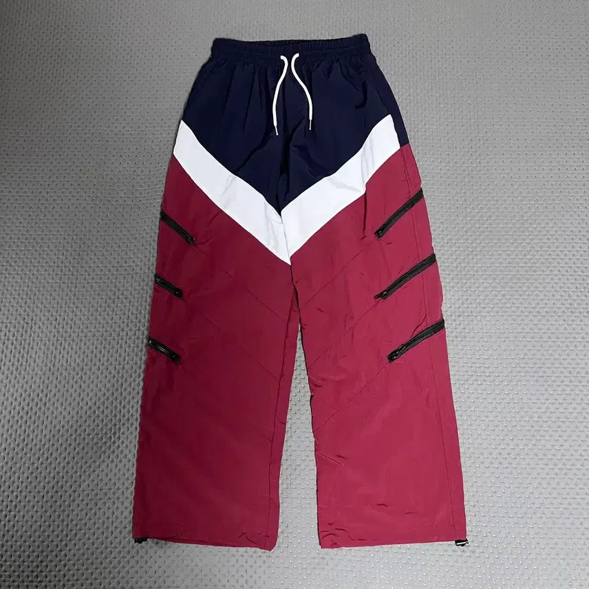 [BUNJANG] Unused Lab Woven Zipper Track Pants / 언유즈드랩 우븐 지퍼 트랙팬츠