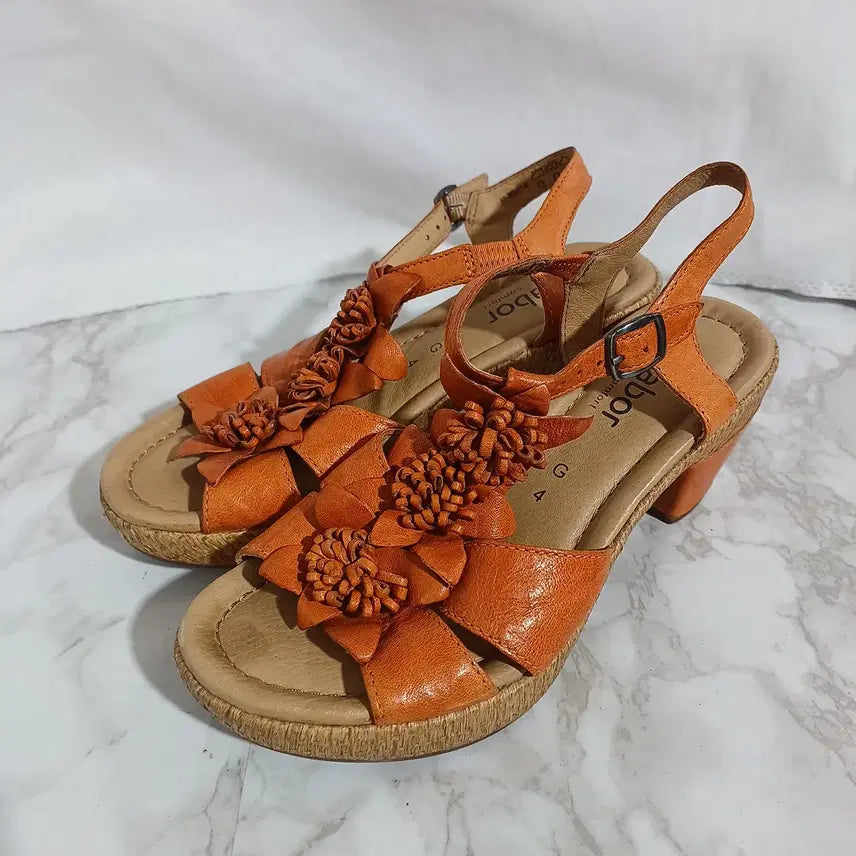 [BUNJANG] Gabor Women's High Heel Sandals / 가버 Gabor 여성 하이힐 샌들 235 (26D289)