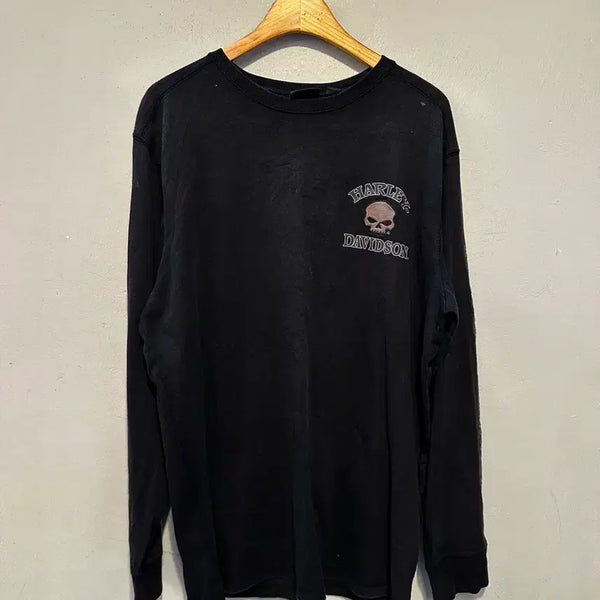 [BUNJANG] Harley-Davidson Long Sleeve T-Shirt / 할리데이비슨 정품 롱슬리브