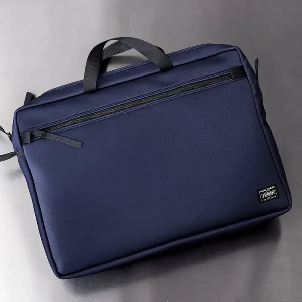 [BUNJANG] Porter Business Briefcase Tote Bag, Navy Blue / 포터(PORTER) 브리프케이스 비지니스 백, 토트백 / 네이비 블루