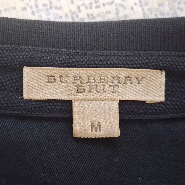 [BUNJANG] Burberry Golf Luxury Short Sleeve Polo T-Shirt - Size M / (가격포기) 버버리 골프 럭셔리 반팔 카라티셔츠 M