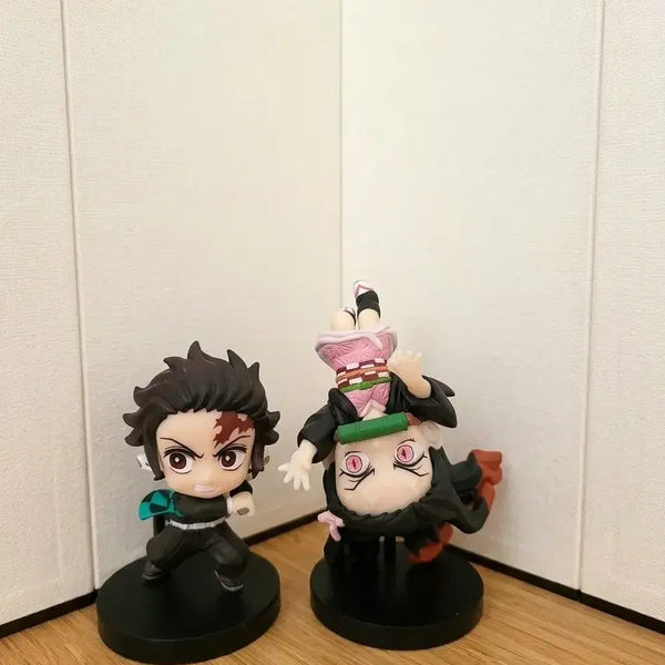 [BUNJANG] Demon Slayer Tanjiro & Nezuko Figures Bundle Set / 최저가) 귀칼 귀멸의 칼날 애드버지 탄지로 네즈코 피규어 일괄