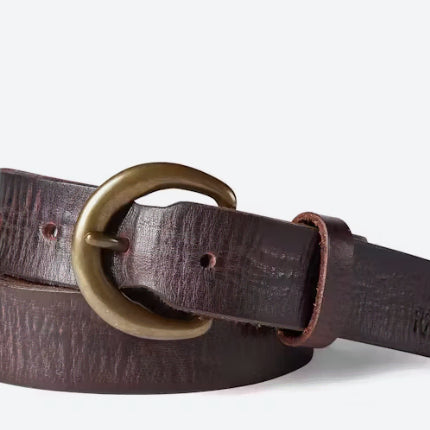 [BUNJANG] RRL Terence Tumbled Leather Belt Size 32 / rrl 테런스 텀블드 레더 벨트 size 32