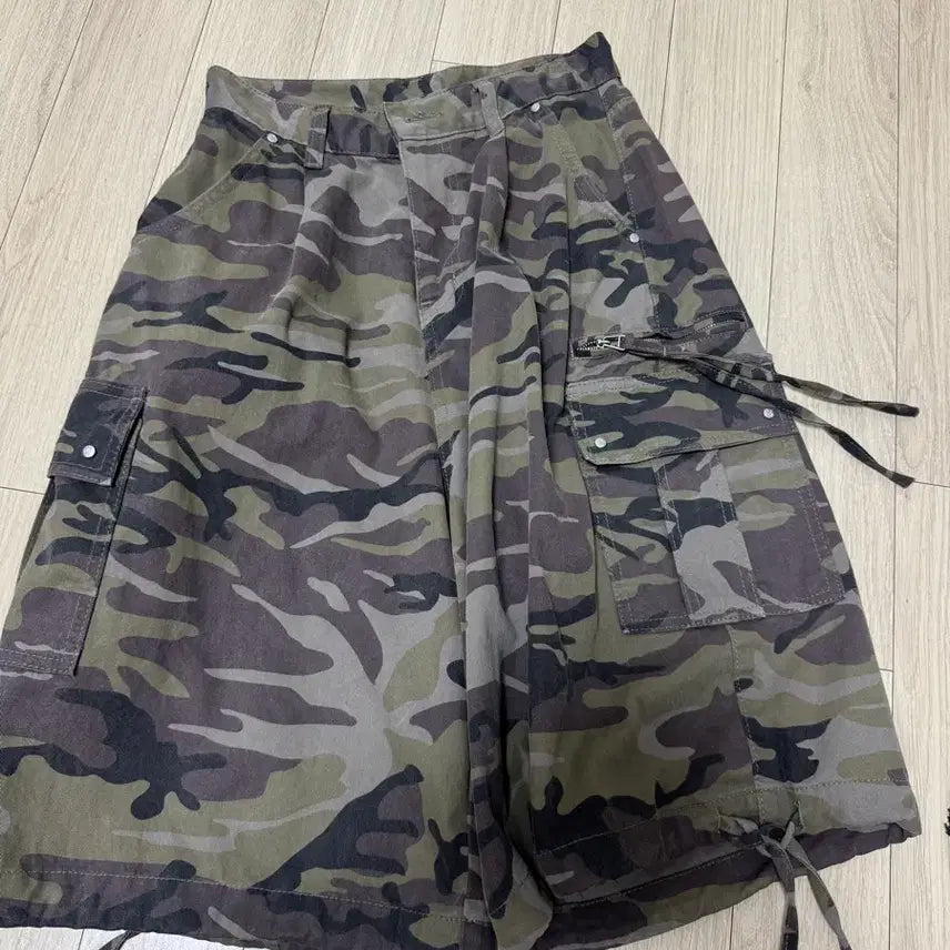 [BUNJANG] Midnight Move 7 Camo Pants Khaki / 미드나잇무브  7 camo pants (khaki) 카모팬츠 카키