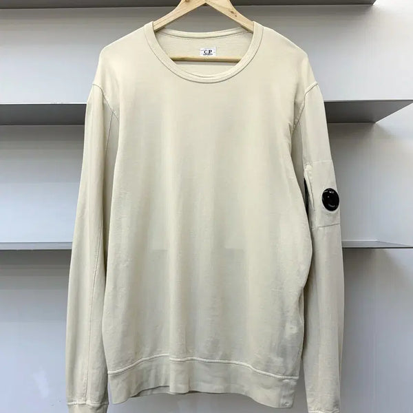 [BUNJANG] CP Company 21FW Lens Logo Crewneck / 씨피컴퍼니 21FW 렌즈 와펜 크루넥