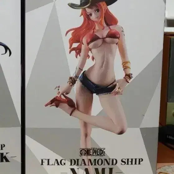 [BUNJANG] One Piece Flag Diamond Ship Nami Figure / 원피스 플래그 다이아몬드쉽 나미 피규어