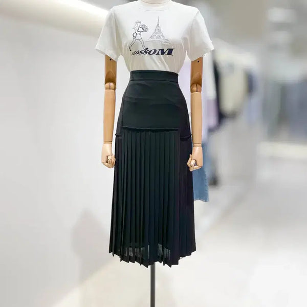 [BUNJANG] It MICHAA Summer Pleated Skirt / 잇미샤 여름 플리츠 스커트