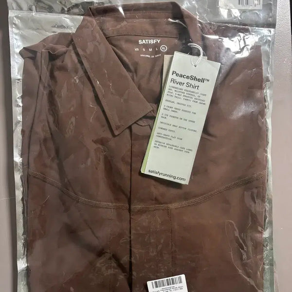 [BUNJANG] Satisfy River Shirt Rocky Road XL / satisfy 새티스파이 리버셔츠 라키로드 XL